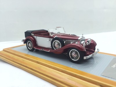 Mercedes Benz 500K Tourenwagen 1936 argent 1936 - Ila