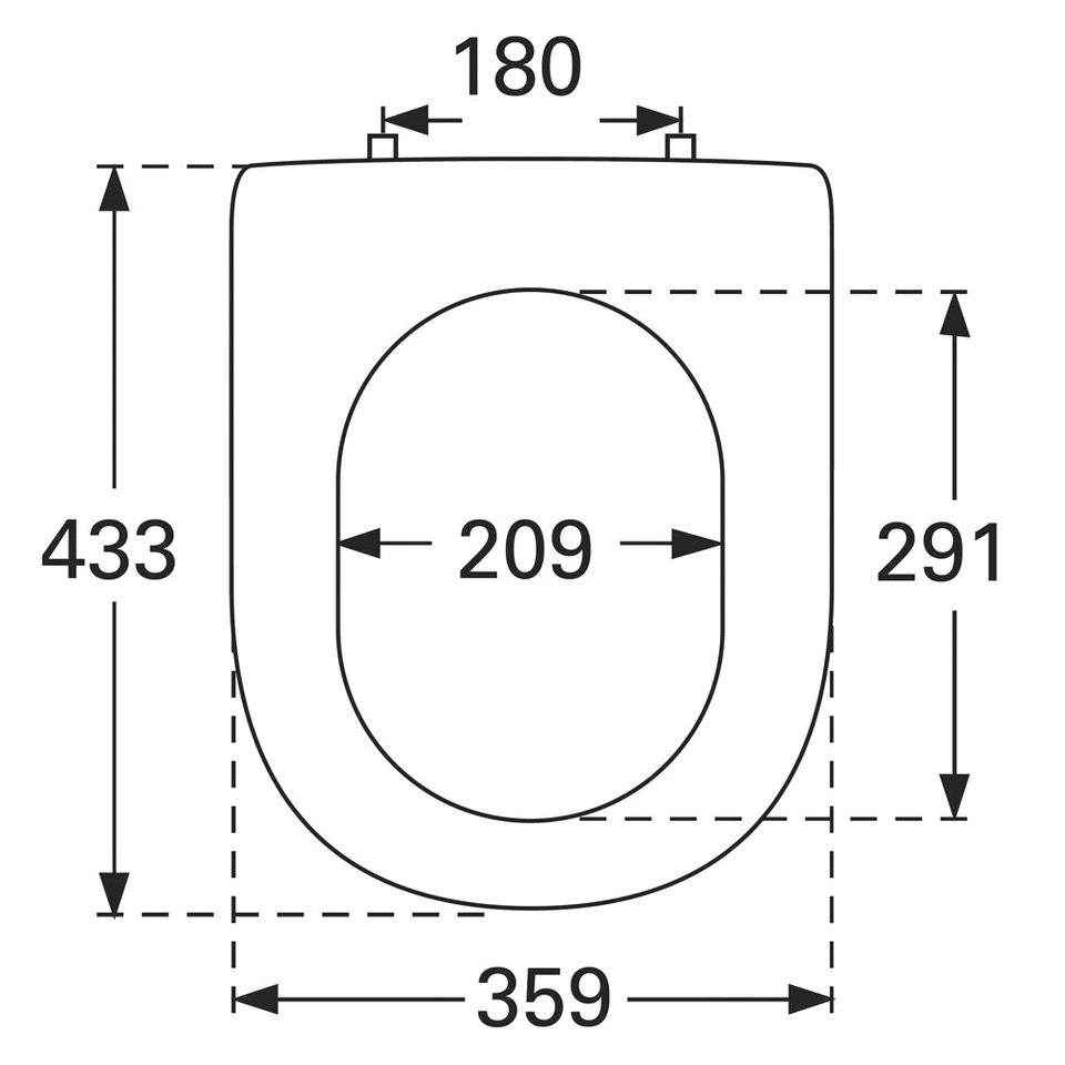 Villeroy & Boch Subway 2.0 WC-Sitz / Toilettendeckel mit Absenkautomatik - Bild 2 von 4