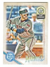 2018 Topps Gypsy Queen BAZOOKA BACK #169 JD MARTINEZ Diamondbacks Red Sox SP