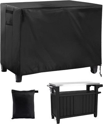 Outdoor Dining Cart Cover 54''Lx23''Wx35''H Grill Covers for Keter Unity XL Portabl