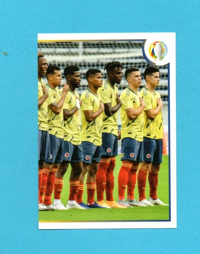 COPA AMERICA 2021-PANINI-Figurina n.COL03-COLOMBIA-SQUADRA/TEAM-2/2 -NEW VELINA