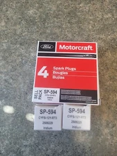 6 NEW Spark Plug Motorcraft SP-594 FAST FREE SHIPPING IRIDIUM OEM SP578 SP542