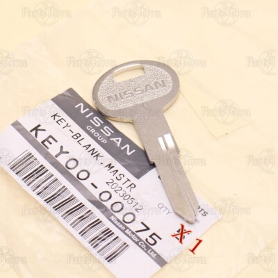 さページ KEY0000075 New Genuine OEM NISSAN 200SX 300ZX STANZA Metal Blank