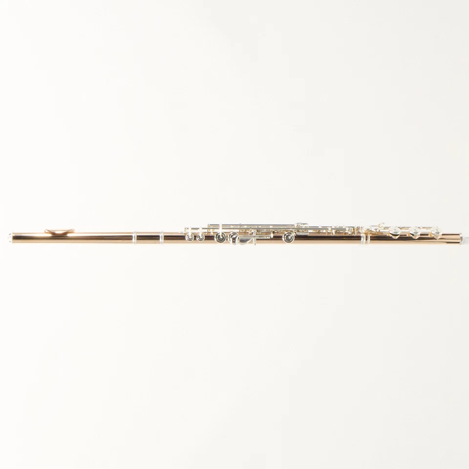 Flauta William S. Haynes Q-Fusion Oro 9K con Desplazamiento G, Pie B SN 9827 CAJA ABIERTA Foto 4 de 4