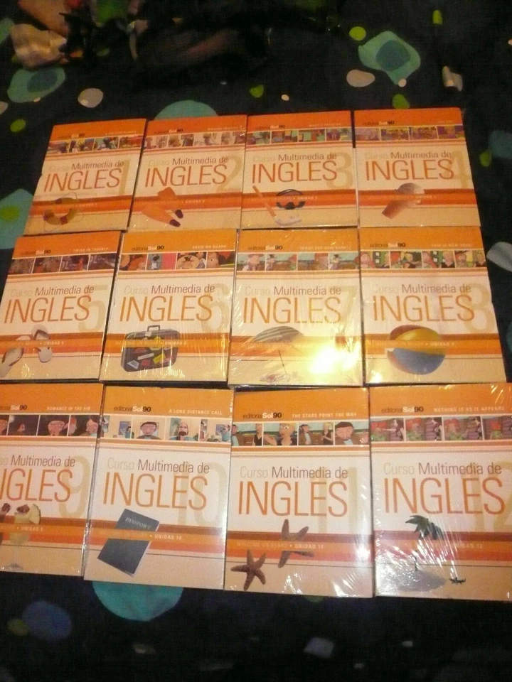 LIQUIDACION CURSO MULTIMEDIA DE INGLES 12 CD-ROM-WELCOME ON BOARD-E.SOL90(NUEVO  - Imagen 4 de 4