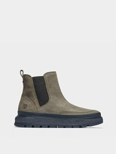 Womens Timberlands Ray City Chelsea 0A2JPJ 901 Olive Nubuck Size UK 6 EU 39