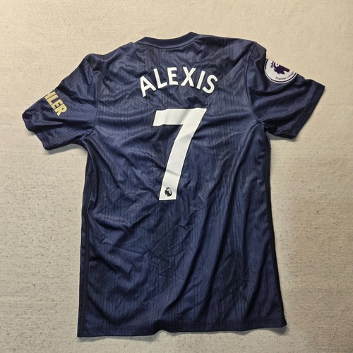 Adidas Manchester United Chevrolet Alexis #7 Jersey Blue Adult Men's S Small - Picture 10 of 10