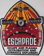MARS ESCAPADE - ESCAPE & PLASMA ACCEL & DYNAMICS EXPLORERS SPACE MISSION PATCH
