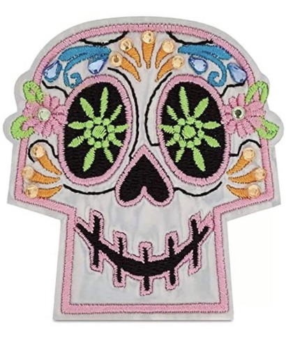 PATCHED Disney Parks Coco Sugar Skull Day of the Dead Sew On - Iron On Patch New - Picture 2 of 2
