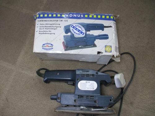 SCHWINGSCHLEIFER SW135 BONUS SANDER 135W 230V 187 X 90MM 20000RPM - EXCELLENT - Picture 5 of 20