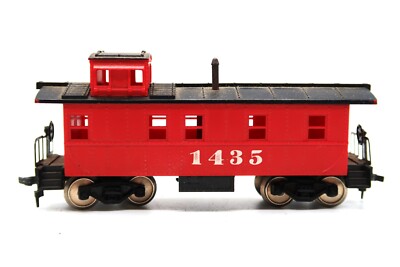 VTG Fleischmann #1435 Red Cupola Caboose Car HO Scale No Box West Germany Train