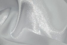 Satin Crepe Back satin Fabric 60" Wide by the yard-WHITE
