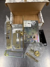 Baldwin 6020 Right Hand Entrance Mortise Lock in 060/040 Satin Brass  - New