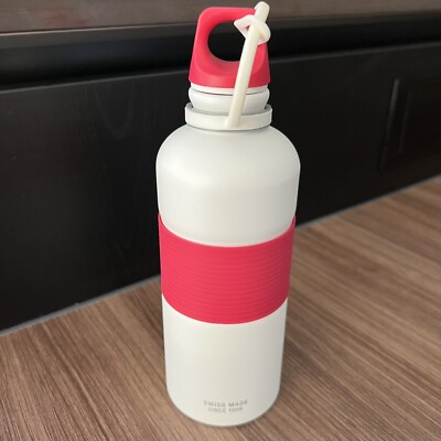 SIGG Cyd 2.0 Pure White Touch Berry Water Bottle 0.6LT Brand