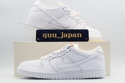Size 9 - Nike Dunk Pro SB Low Triple White for sale online