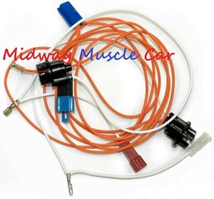 under dash courtesy light wiring harness 69 70 Chevy Chevelle El Camino