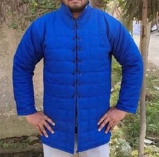Medieval Thick Padded Cotton Gambeson Viking Gambeson Long Sleeve Gambeson Armor