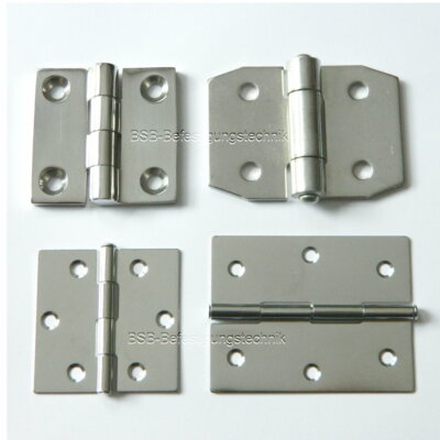 Scharniere Edelstahl A2 INOX Scharnier Türband  Beschlag Türscharnier Scharnier
