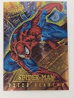 1995 Fleer Ultra Marvel Masterpieces Masterprints Spider-Man