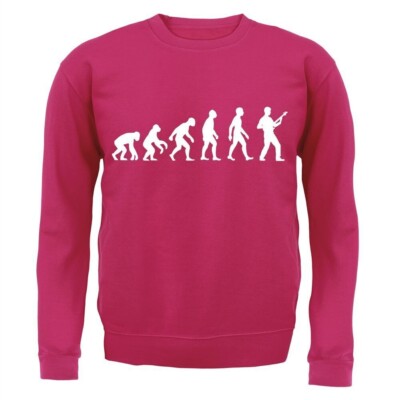 Evolution des Menschen Bassgitarre Player - Kinder Kapuze / Pullover - Bassist