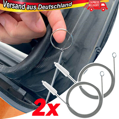 X2 Flexible Autoablaufbagger Schiebedach Reinigung Peelingbürste Werkzeug