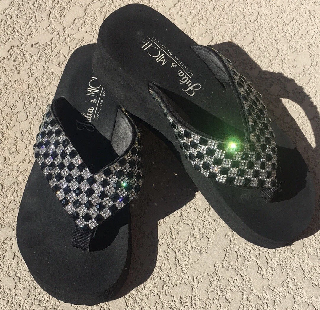 2 inch online platform flip flops