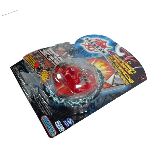 Rare Bakugan Battle Brawlers CENTIPOID Clear Red Pyrus Translucent NEW Series 1 - Picture 5 of 18
