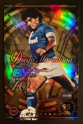 2020 Panini WCCF Footista Special One 1986 Legends Diego Maradona