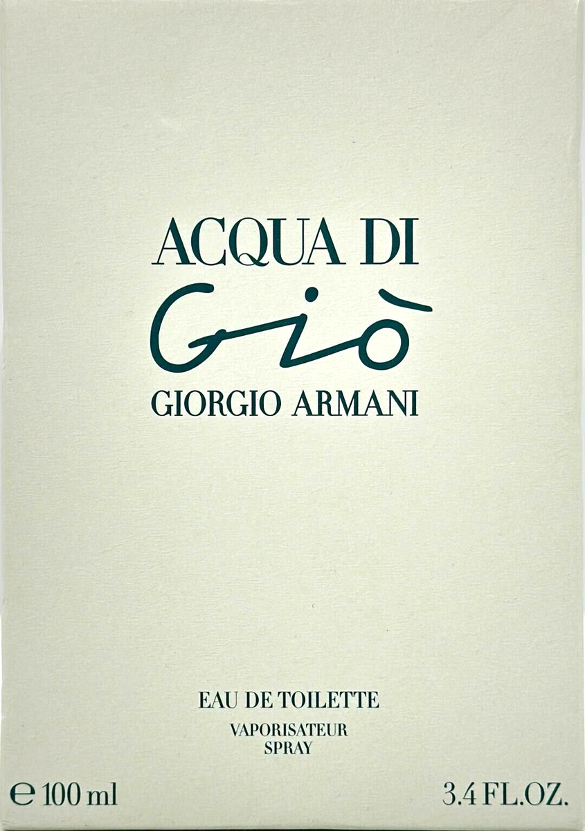 新品未開封 アクアディジGiorgioArmaniEDT海外限定 GIORGIO ARMANI ACQUA DI GIO Eau De Toilette Spray 3.4 Oz
