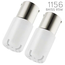 2X Super White 1156 1141 18-SMD LED Interior RV Camper Trailer Light Bulbs 5000K