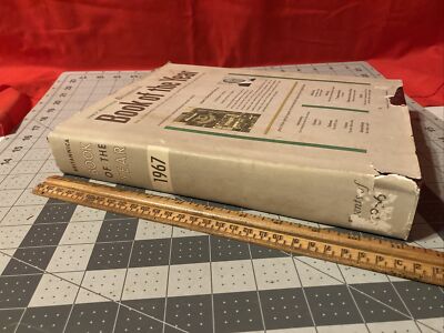 Vintage 1967 Britannica Book Of The Year Hardcover Book | eBay