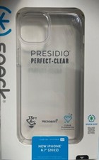 SPECK Presidio PERFECT-CLEAR 13 Ft. Drop Tested Case for Apple iPhone 14 Plus