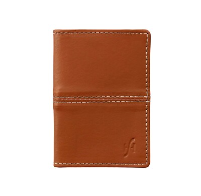 Starhide Unisex RFID-Blockierung minimalistisch kleiner Leder-Kreditkartenhalter 