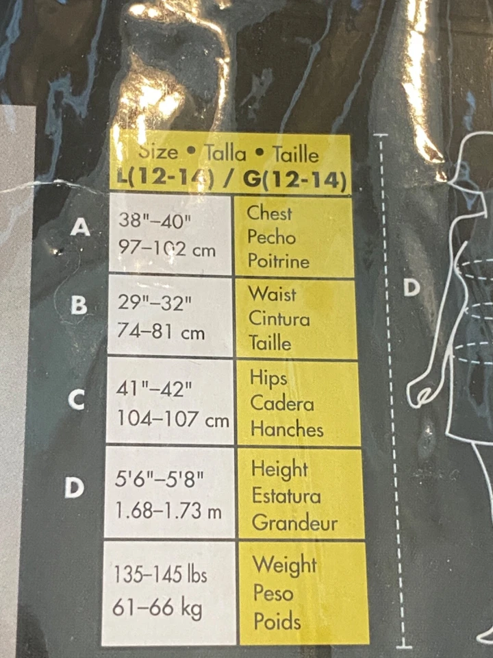 NUEVO Disfraz Disney Villains Ursula Deluxe Disfraz Adulto Talla L 12-14 ¡con Guantes! Foto 3 de 4