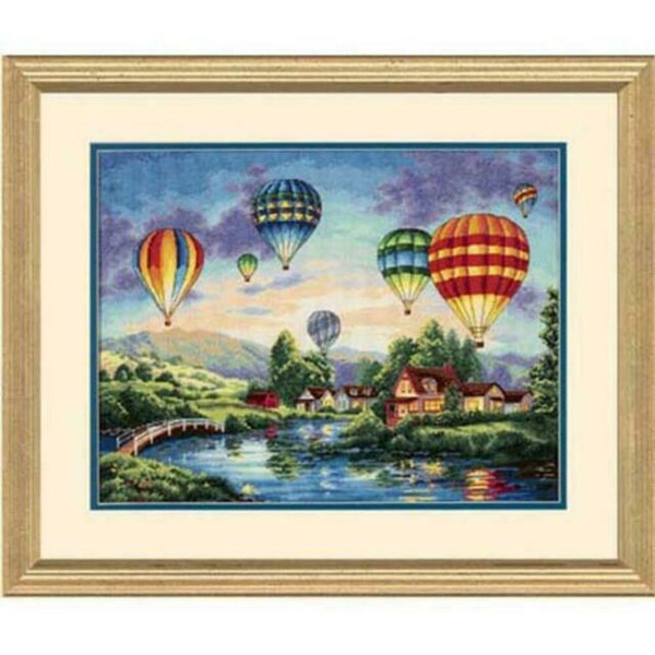 IN THE SHADOW OF BIRCH Counted Cross Stitch Kit MP STUDIO