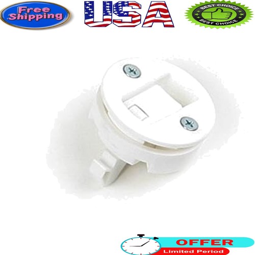 Easy-to-Install Replacement Latch for Telescoping Attic Ladders - White Design