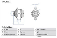 Bosch 0986083320 Alternator
