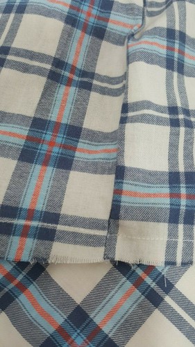 Wild Fable Shirt Womens XS Blue Plaid Button Up Long Sleeve Cotton Fall Harvest - Picture 13 of 14