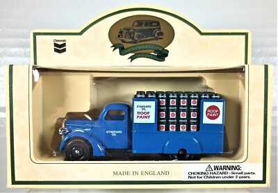 Chevron Lledo Collectibles 1939 ROOF COATING FLAT BED, New, See Pics/Descr.