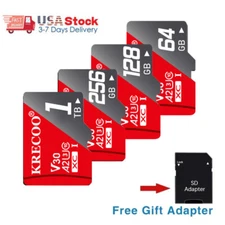 1-10PAck Lot 16GB 32GB 64GB 128GB 256GB Ultra Micro SD Class 10 TF Memory Card