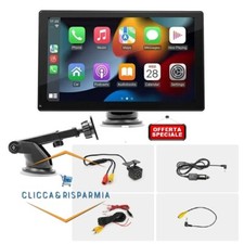 MONITOR HD 7 POLLICI TOUCH PER AUTO BLUETOOTH CON KIT PARCHEGGIO RETROCAMERA