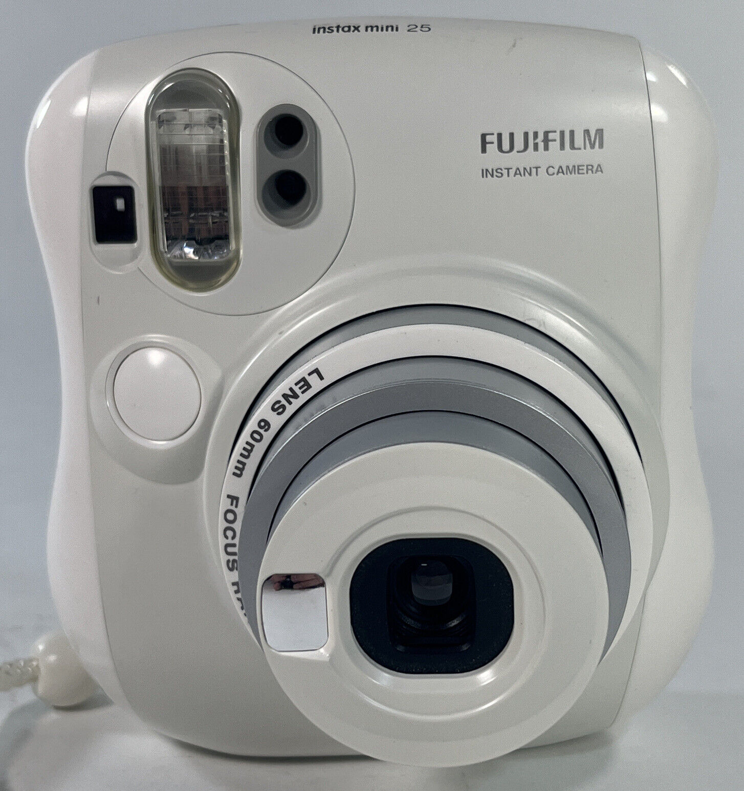 FUJIFILM Instax Mini 25 Instant Camera White Tested & Working | eBay