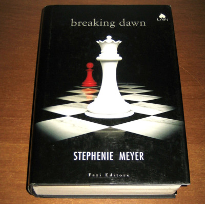 BUCH Roman BREAKING DOWN von Stephenie Meyer - Ediz. Fazi 2008