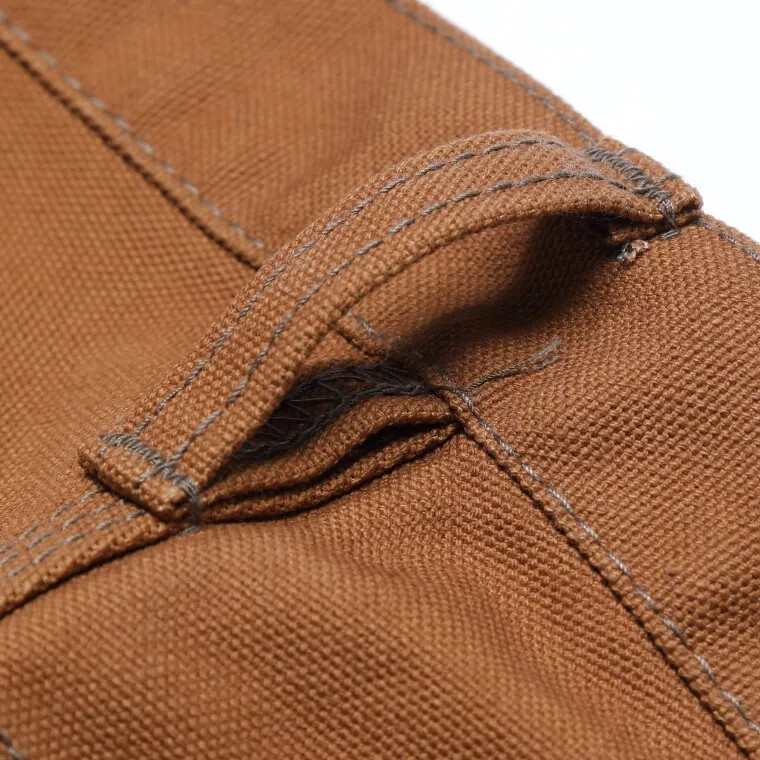 Iron Heart 801 Heavy Duck Double Knee Logger Jeans Brown W28-40