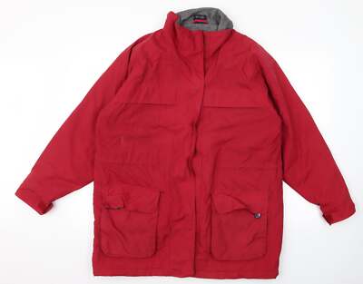 NX Herren Jacke rot Größe M
