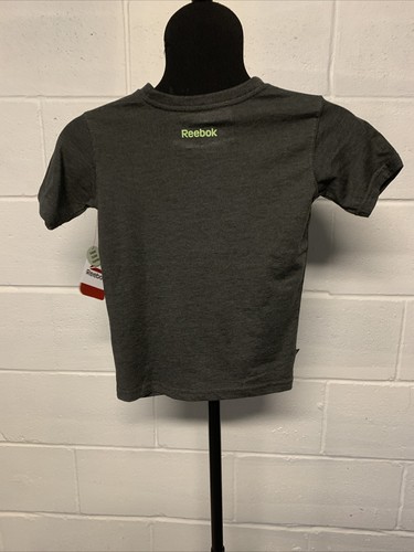 Reebok Boys Short Sleeve Graphic Gray Graffiti T-Shirt - Size:XS (4-5) NWT - Picture 8 of 12