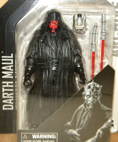 DARTH MAUL Black Series Archive 6" Figure Star Wars 2019 Package Wear See photos - Picture 2 of 11