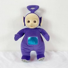 A69 Vintage Eden Teletubbies Tinky Winky Purple Plush 14" Lovey Stuffed Toy