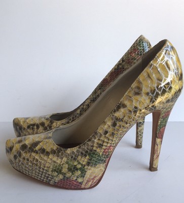 aldo snakeskin pumps