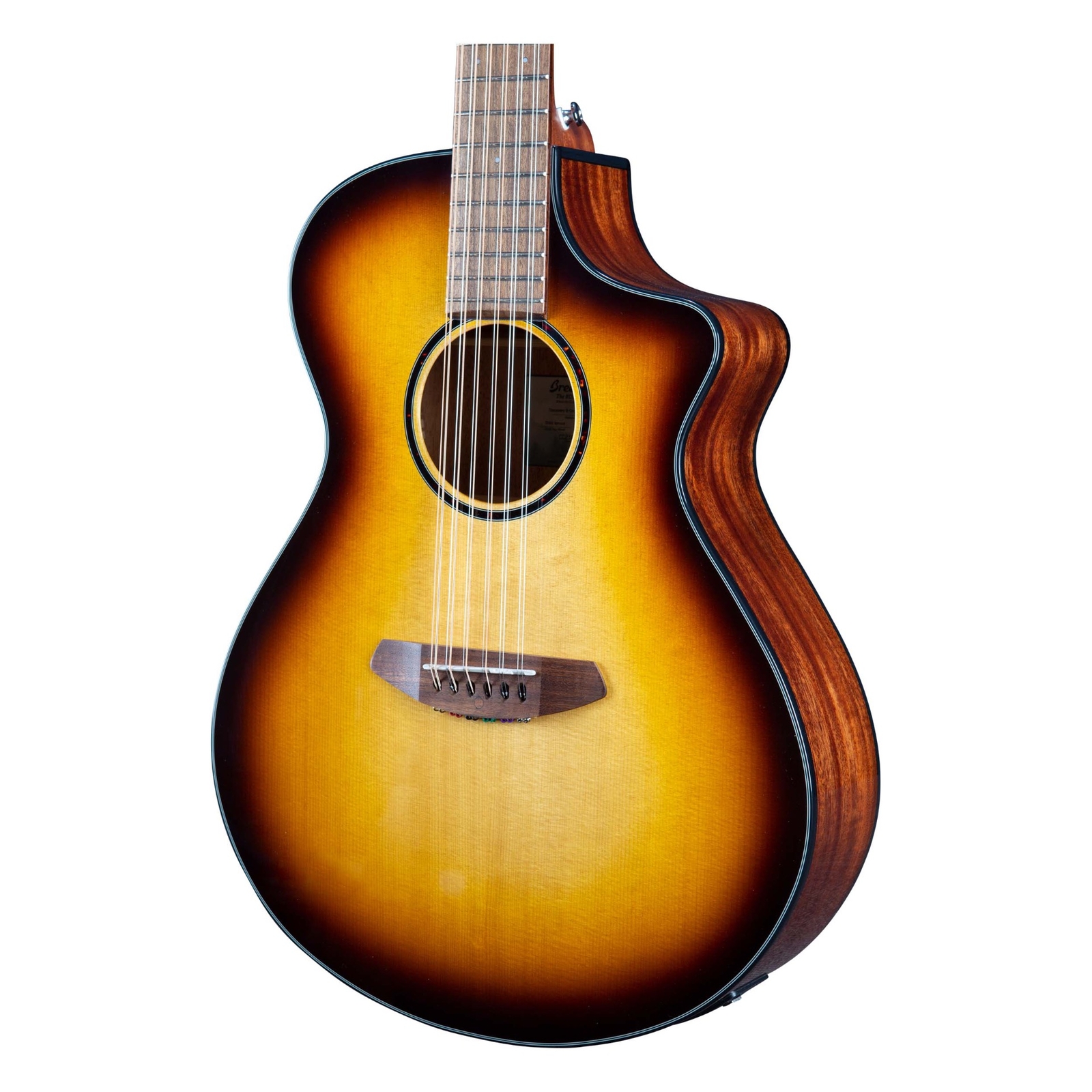 Breedlove Discovery S Concert Edgeburst 12-струнная CE Sitka африканское красное дерево 106890₽